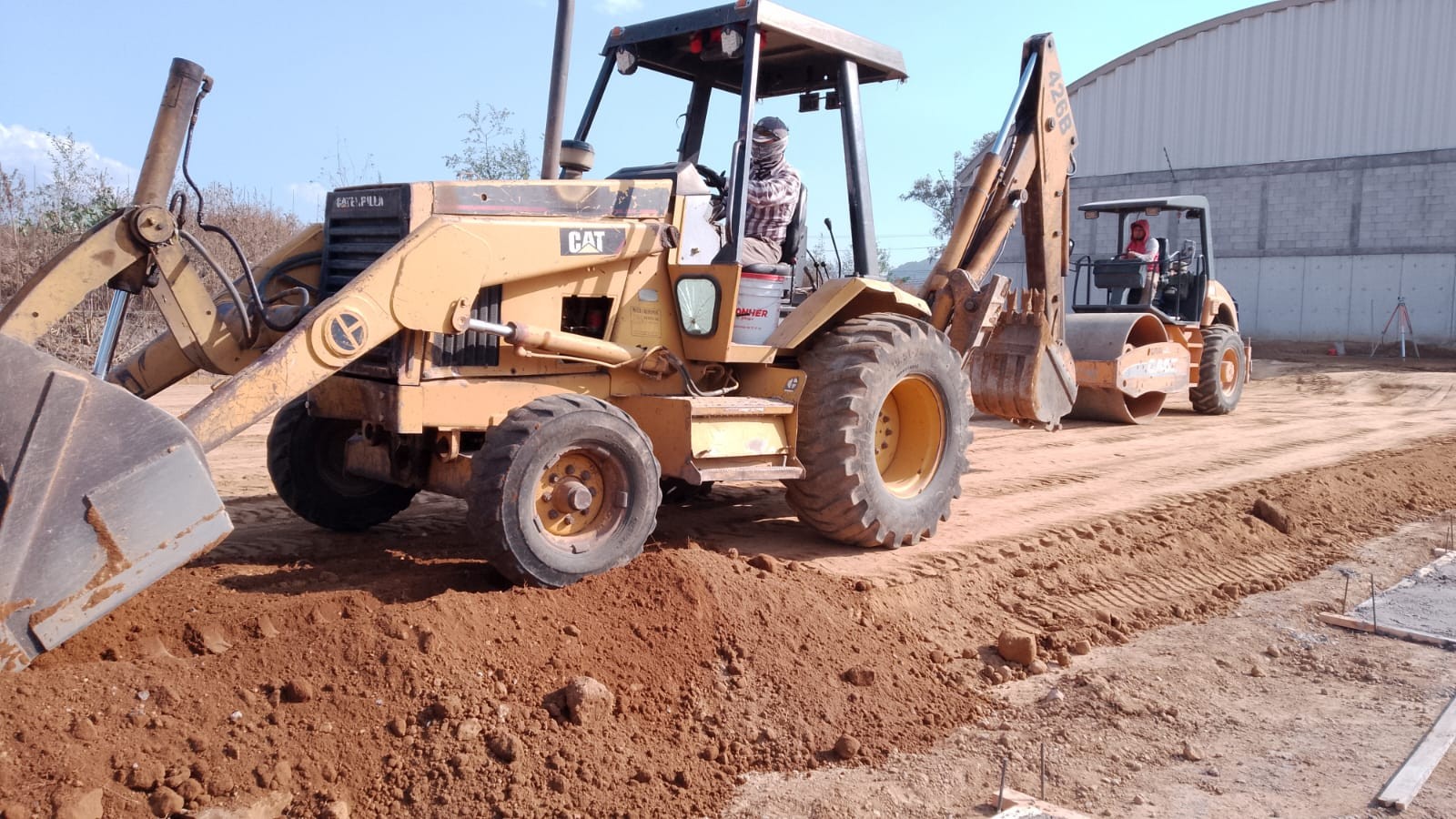 Compactación — obra civil CUMISA